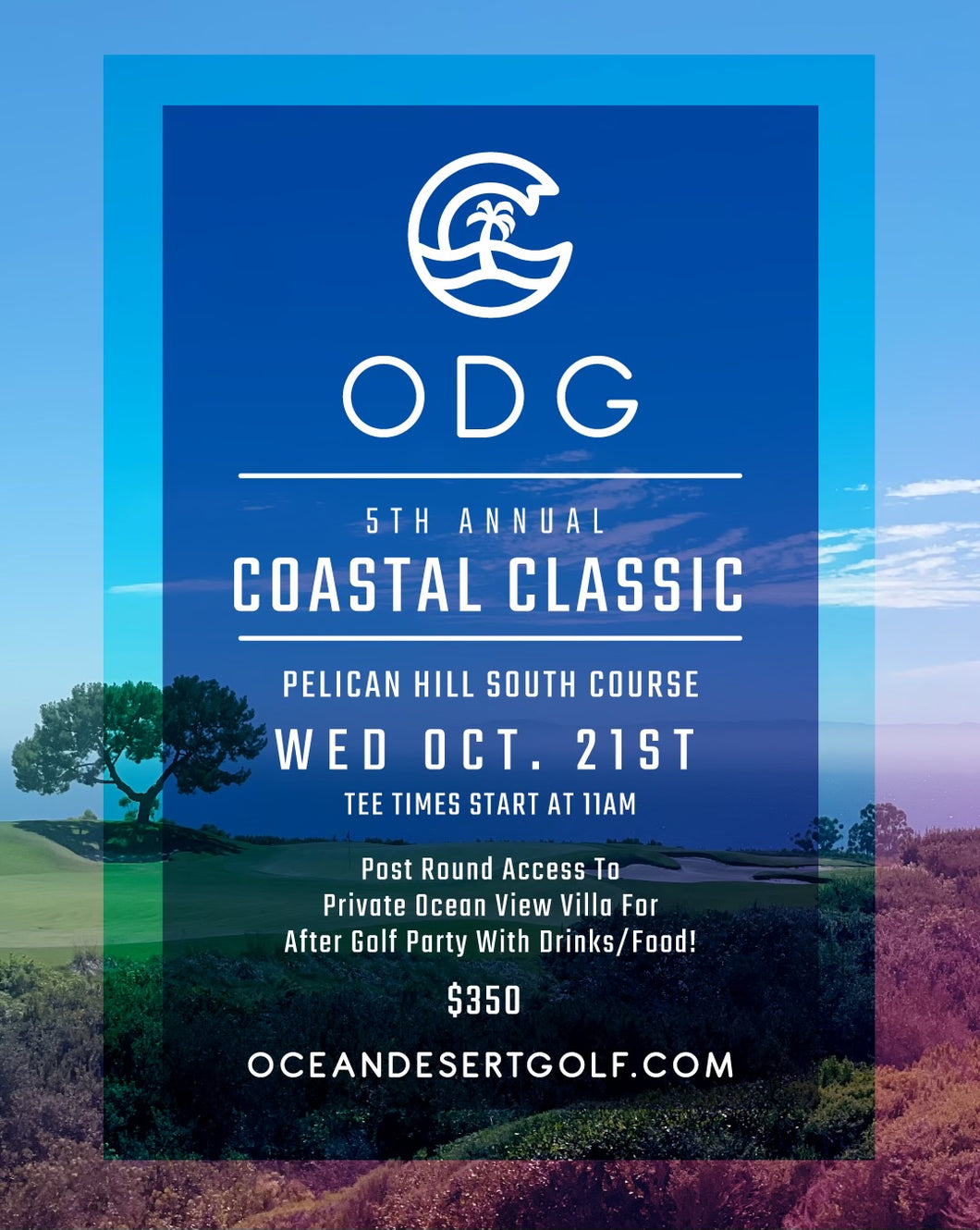 5th Annual ODG Coastal Classic Golf Tournament!!