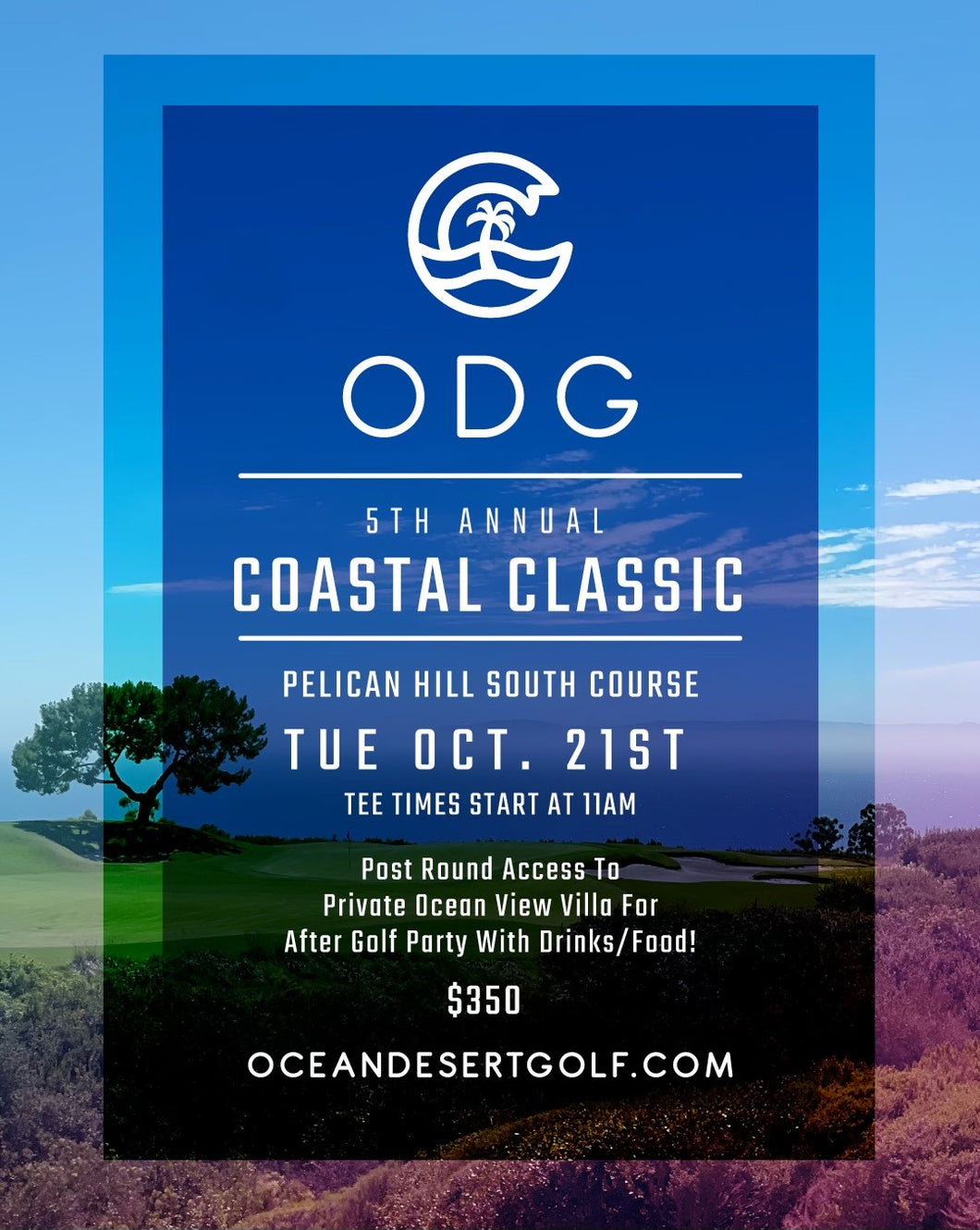 5th Annual ODG Coastal Classic Golf Tournament!!