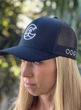 Load image into Gallery viewer, ODG Trucker Snapback Black Mens/Womens
