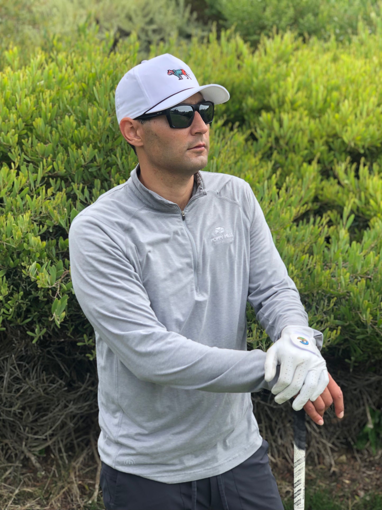 Blue tiger woods hat sales